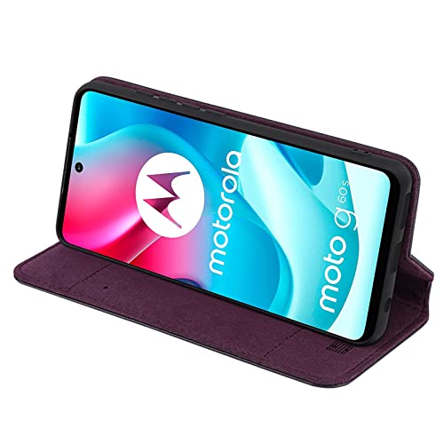 32nd Classic Series 2.0, Real Leather Book Wallet Flip Case Cover For Motorola Moto G60S, Real Leather Design With Card Slot - Image 3