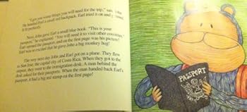 Hardcover Earl's Big Adventure in Costa Rica Book