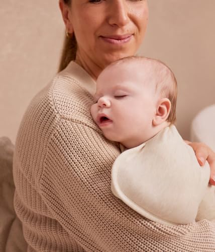 Image of Love to Dream Swaddle UP Warm, 2.5 TOG, Dramatically Better Sleep, Allow Baby to Sleep in Preferred Arms Up Position for Self-Soothing, Secure Fit Calms Startle Reflex, 5-8.5lbs, Olive Bees