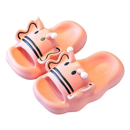 Toddler Kids Boys Girls Cartoon Slides Non-Slip Slipper Quick Drying Sandals Home Shower Bathroom Beach Shoes