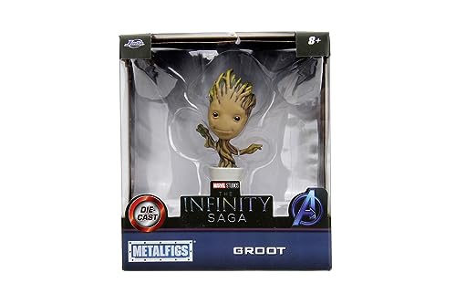 MARVEL 4 INCH GROOT, Brown, 10 cm (4 Inch)