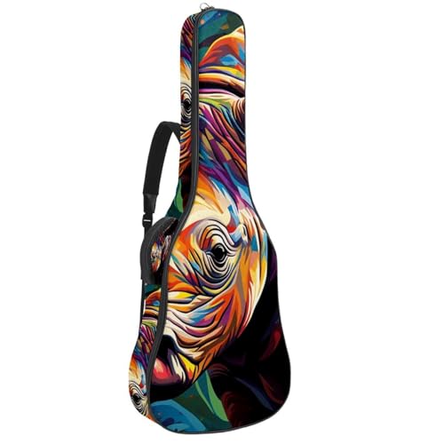 Sac de transport pour guitare basse 104,3 cm double bandoulière réglable