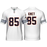 IKIIO Cole KMET Jersey Chicago Women Football White Stitched
