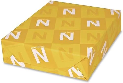 Miniatura 2 de Neenah Paper Classic Linen - Papel de primera calidad, color blanco natural, 24#, 8-1/2 x 11, 500 por resma