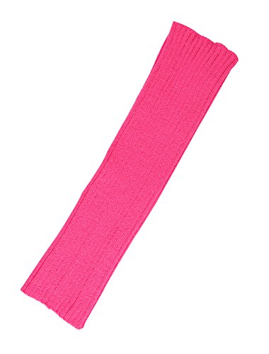 Image of uxcell Women's Knitted Design Solid Warm Thick Knee High Length Ribbed Leg Warmers