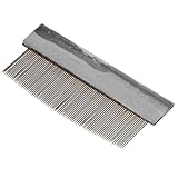 MAGICLULU Violin and Erhu Bow Hair Comb Tool 84-tooth Metal Grooming Comb for String Instrument Bow Hair