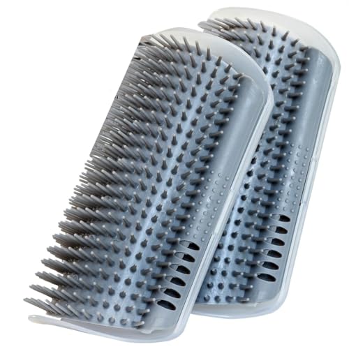 Reinscer Extendido (6,1), paquete de 2 unidades para gatos domésticos, rascadores faciales de , cubierta de pared, cepillo de autocuidado para gatos