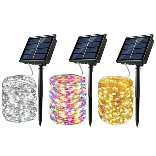 100-400 LED Solar Power String Fairy Lights Garden Outdoor Party