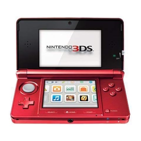 Nintendo 3DS - Flame Red Cover