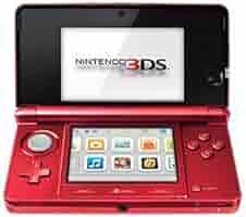 Nintendo Switch 3ds red Amazon.com: Nintendo 3DS - Metalic Red - Japanese Import