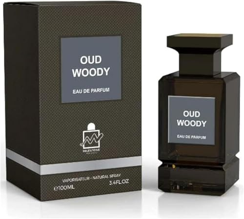 MILESTONE INTENSE OUDH Unisex Eau De Parfum 100ML – Classic Signature Scent with Rich Oudh Notes, Long-Lasting Fragrance for Men & Women, Sophisticated & Elegant Aroma for Any Occasion