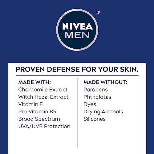 Nivea Men 2762183 Sensitive Face Lotion With Broad Spectrum Spf 15 Sunscreen thumb #6