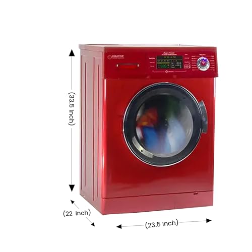 Equator Version 2 Pro 24" Combo Washer Dryer Merlot Winterize+Quiet