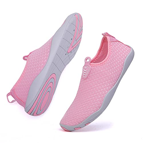Image of Vsufim Quick-Dry Water Sports Barefoot Shoes Aqua Socks for Swim Beach Pool Surf Yoga for Women Men
