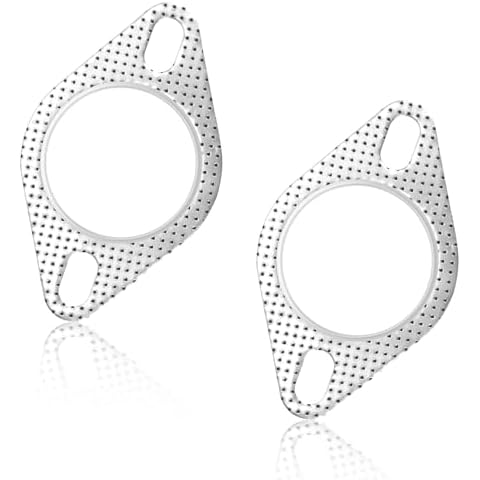 2pcs NQEUEPN Exhaust Pipe Gasket Set Cover