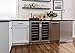 EdgeStar CWR5631FD 30-Inch 56 Bottle Built-In Dual Zone French Door Wine Cooler