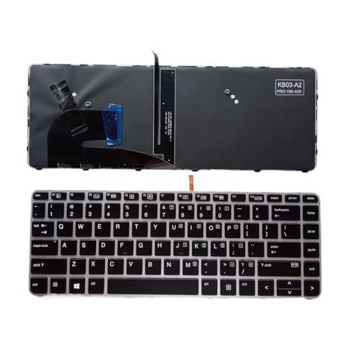 Clavier rétroéclairé pour ordinateur portable HP EliteBook 840 G3 745 G4 US