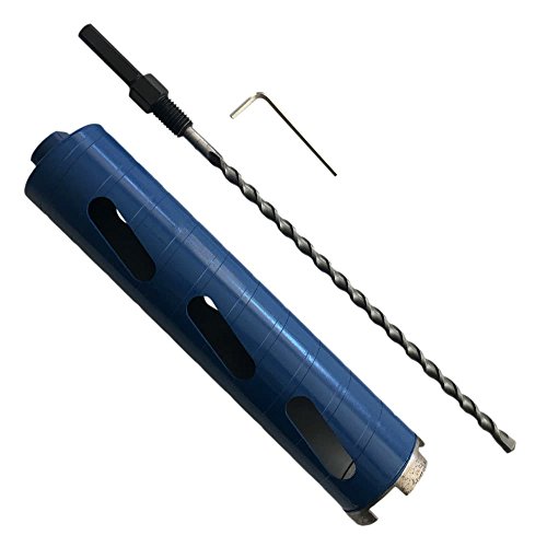 Dry Core Bit for Brick and Concrete Block with Pilot Bit - 2"