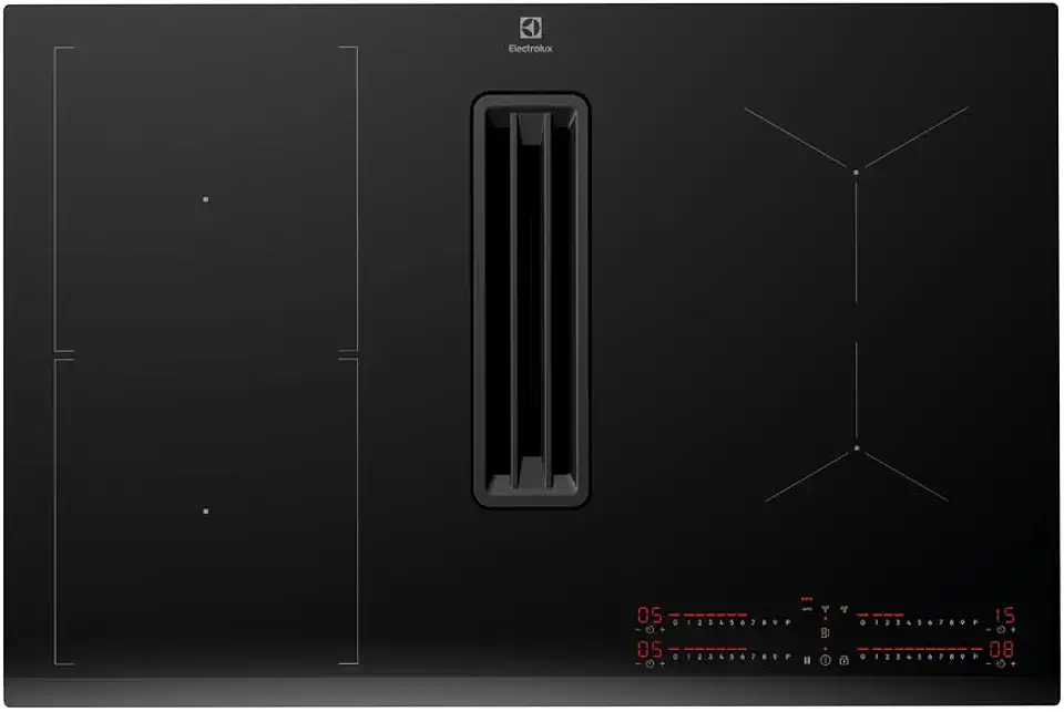 Cooktop de Indução 2 em 1 com Coifa Integrada Electrolux Expert (IE8CH) 220V