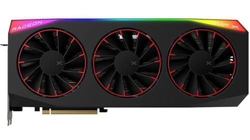 Image of XFX Mercury AMD Radeon RX 9070XT OC Magnetic Air Edition with RGB 16GB GDDR6 HDMI 3xDP, RDNA 4 RX-97TMARGBA, Graphics Card, Desktop PC