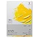 Produktbild Winsor & Newton 6534005 Acrylpapier im Block - 15 Blatt mit Leinwandstruktur DIN A4 , 300g/m², Säurefrei, ohne optische Aufheller, Alterungsbeständig für Acrylfarbe und Medien, Weiß