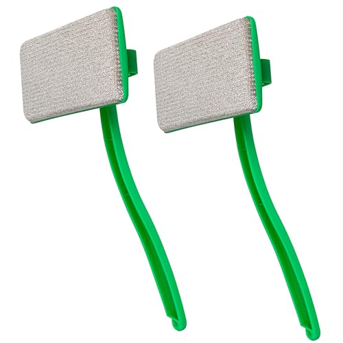 MyLifeUNIT 2 Packs Mesh Screen Cleaner, Detachable Window Screen Cleaning Brush, Window Screen Cleaners Tool with Wet and Dry Dual-Use by MyLifeUNIT - Used condition - US$23.03