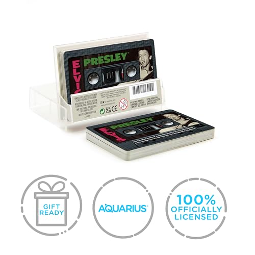 Baraja de Cartas Aquarius Elvis Presley Premium Cassette miniatura 7