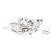Aexit 20 Pieces Passive Components 20MHZ 20.000MHZ DIP Passive Quartz Crystal Crystals Oscillator HC-49S