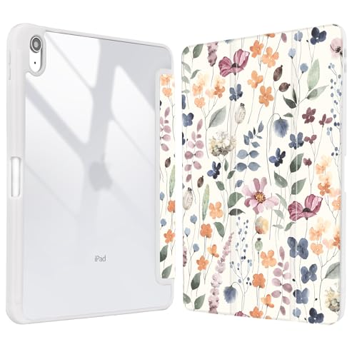 Vozehui Floral Design iPad 10.9 Inch Case