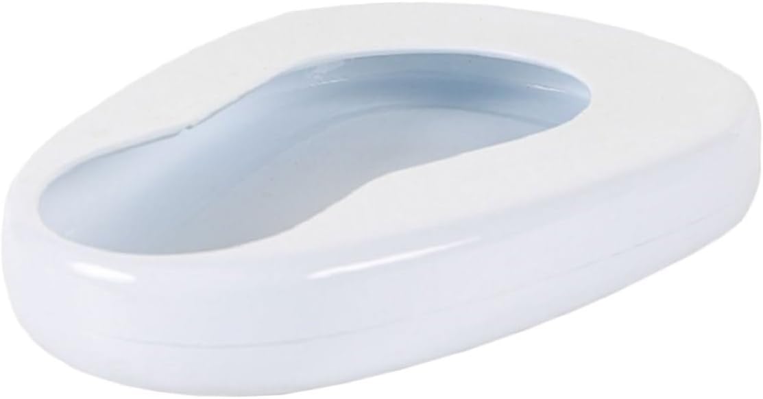 Portable Smooth Urinal Bedpan Seat for Bedridden Patients Comfortable Easy to Clean Urinal for Men and Women -Spill Design for Elderly and Disabled Care