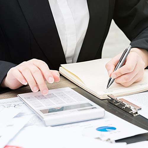 Smootherpro Titanium Push Button Mechanism Pen (Push Pen Clip To Retract Refill) Lightweight Decent Click Ballpoint For Christmas Birthday Signature Gift(Pti047) #TOP7