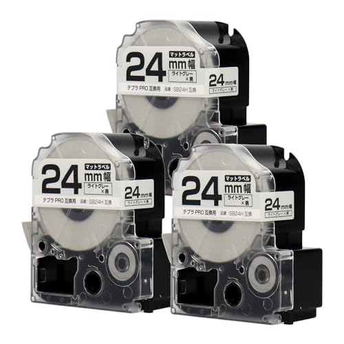 �y�G�R�X���z�L���O�W���Ή� �e�v��PRO�p�݊� SB24H �݊� (�}�b�g���x��) �݊��e�[�v�J�[�g���b�W �}�b�g���C�g�O���[/������ 24mm 3�Z�b�g �����˂��ɂ����� �������Ƃ� ��i�Ȏ����̃}�b�g�^�C�v��