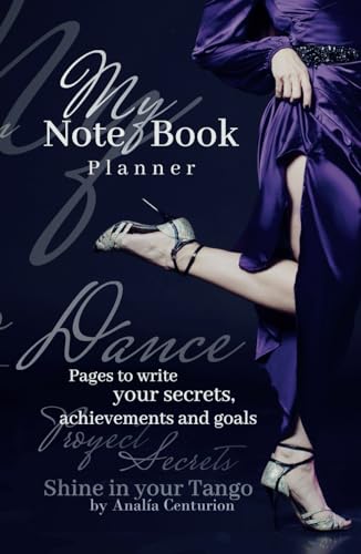 Carnet de danse journal de bord pour planifier ses objectifs au studio