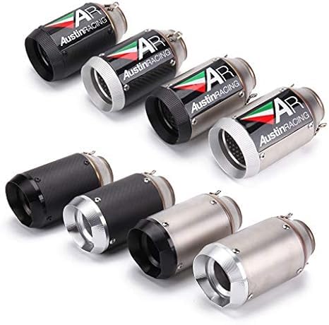 Amazon.co.jp: バイクサイレンサー スリップオンマフラー バイク