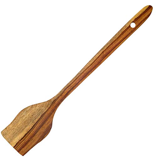 Image of Foxwood- Sheesham Wood Spatula Set | Spatula Set for Cooking Includes Frying, Serving, Spatula, Chapati Dessert, Rice Spoon | Kitchen Utensils. (Pack of 5)