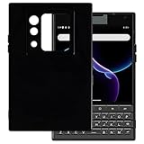 OAGELIM Hülle kompatibel mit Unihertz Titan 2 Hülle Stoßfeste TPU Weiche Flexible Schützende Handyhülle mit Kratzfestigkeit & Militärischer Fallschutz (Schwarz)