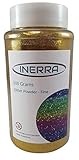 purpurina grande Viene con Espolvorear Tapa Inerra Purpurina Grande 500G Bañera - Polvo Fino para Florista Artes y Artesanías - Oro, 500g