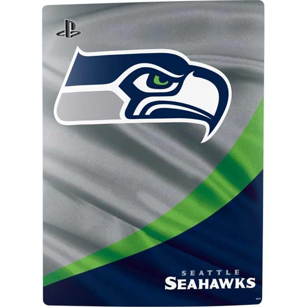 Skinit Decal Gaming Skin Compatible with PS5 Digital Edition Bundle - Officially Licensed NFL Seattle Seahawks Design
