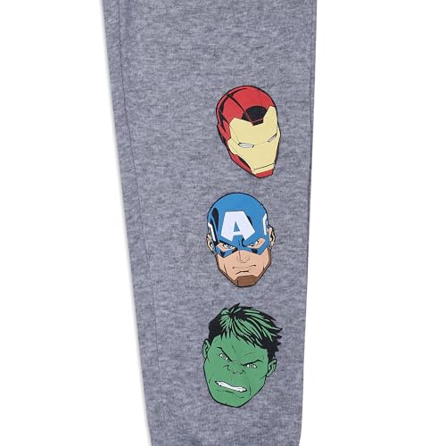 Marvel Avengers Hulk, Captain America and Iron Man Boys 2 Pack Pants for Toddler and Little Kids4