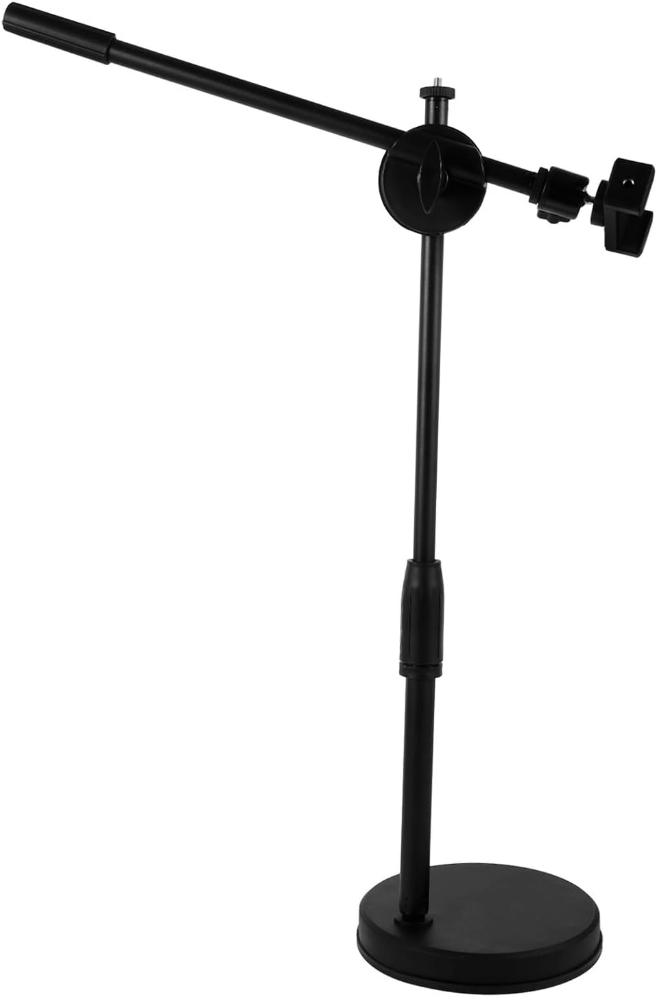 Desktop Overhead Phone Stand with 360° Rotation, Mobile Phone Holder for Filming and Nail Art Photography, Adjustable Tripod Mount for Streaming and Video Recording