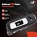 A-Premium Front Left Driver Side Interior Door Handle with Power Lock Hole Compatible with Ford Taurus 2010 2011 2012, Black Bezel with Chrome Lever, Replace# AG1Z-5422601-AA