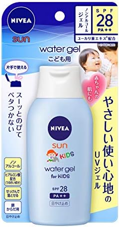 NIVEA SUN Protect Water Gel for KIDS SPF28+ 120g | UV Pretection (Japan Import)