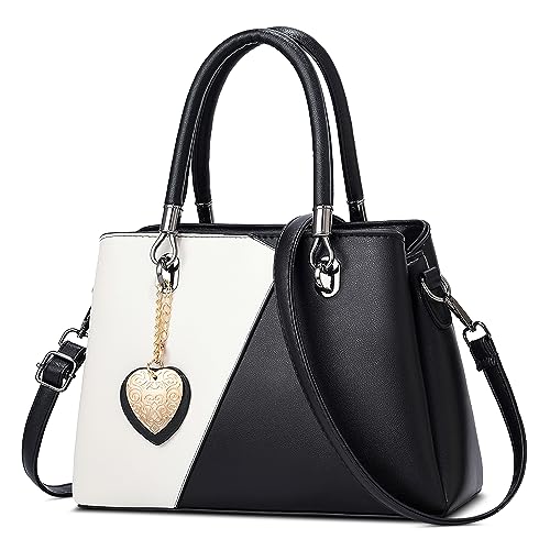 Sac à main femmes compact mais spacieux en cuir PU, fini le désordre quotidien