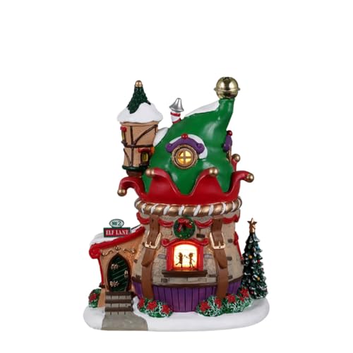Lemax N° 2 Elf Lane maison de collection aux détails peints à la main - 7