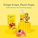 Hello Cake Peach Ginger Flavored Lube - Made Without Added Sugar - Water-Based Personal Lubricant for Men, Women, and Couples, 1.7 fl oz