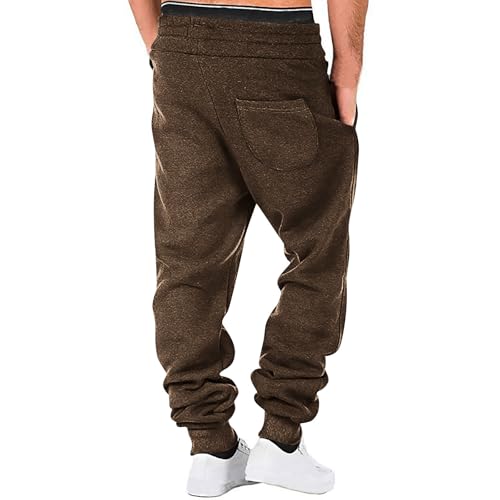 Sweatpants for Men Drawstring Fashion Lightweight Outdoor Jogger Pants Elastic Waist Casual Athletic Workout Trousers2