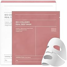 Bio Collagen Face Mask – Overnight Hydrogel Sheet Mask with Hydrating Essence | Designed for Skin Nourishment, Firming Appearance, and Refreshing Care – Single Use Pack