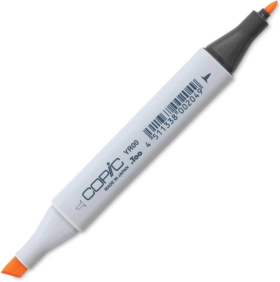 Copic Classic, Dual-Tip Alcohol Marker, YR00-Copic, Powder Pink