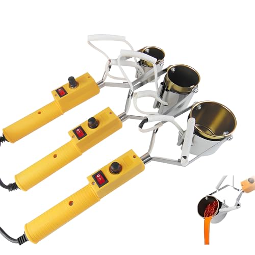 Olla Portátil para Fundir Plomo de 150 W-300 W Olla Manual para Fundir Plomo de 150-450 ℃ Ajuste para Moldes de Pesas de Pesca 300w