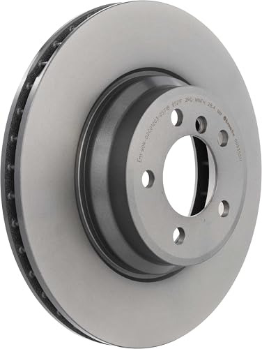 Brembo 09.9355.11 UV Coated vented Front Brake Rotor BMW OE# 34116750267 - Thumbnail 2